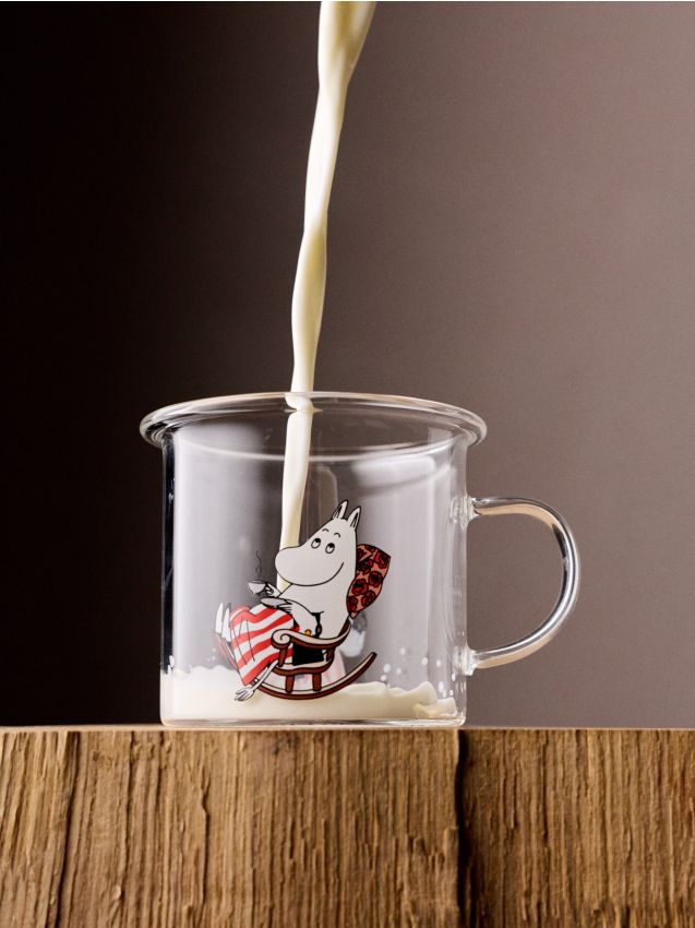 Sinsay - Staklena šalica s ručkom The Moomins