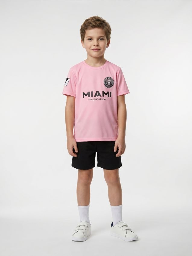 Sinsay - Tricou sportiv Inter Miami - roz