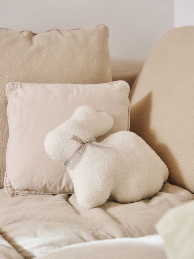 Sinsay - Pernă decorativă - crem