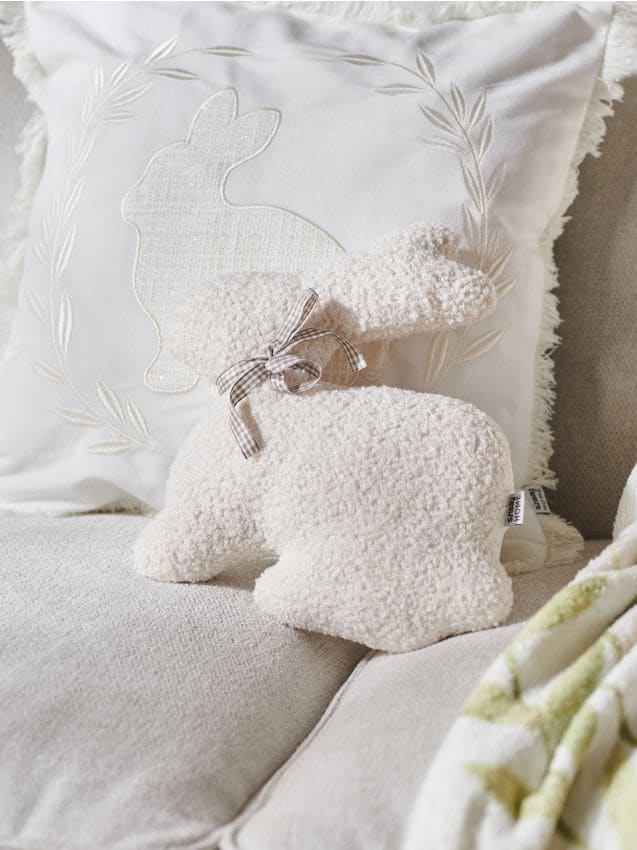 Sinsay - Pernă decorativă - crem