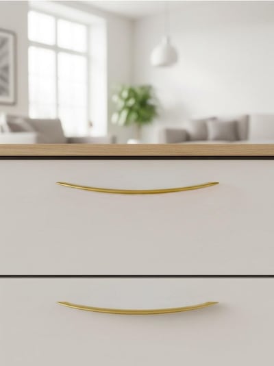 Zaobljene ručke za nameštaj 2 pack