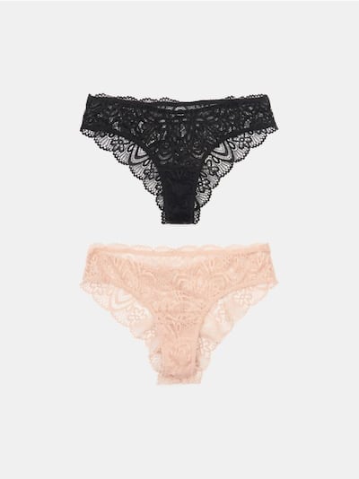 Confezione da 2 paia di slip alla brasiliana