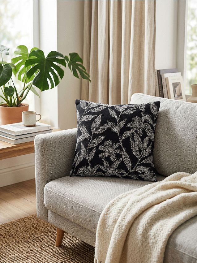 Sinsay - Pernă decorativă - negru