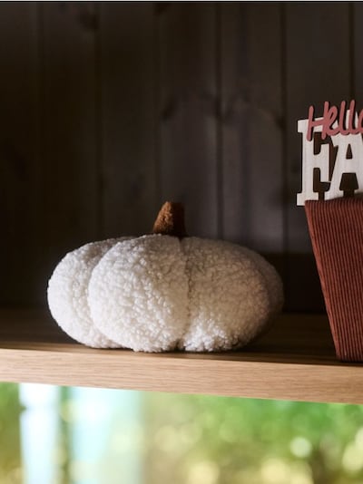 Cuscino a forma di zucca