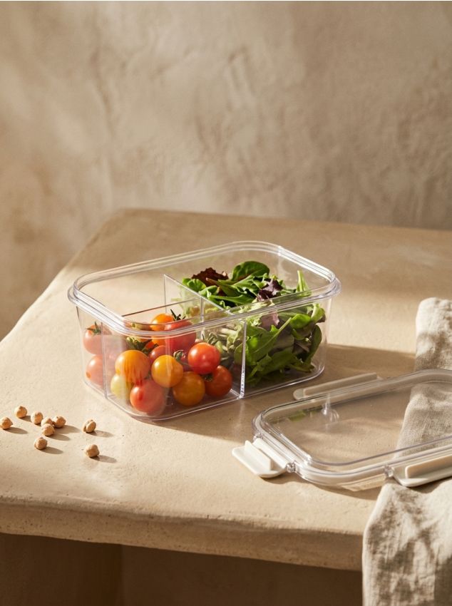 Sinsay - Recipient pentru alimente cu compartimente - clear