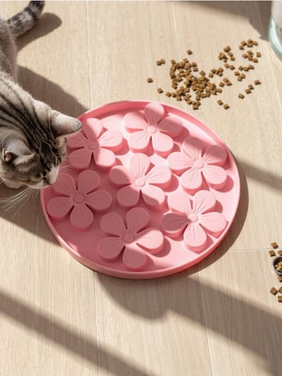 Činija koja usporava hranjenje za pse i mačke