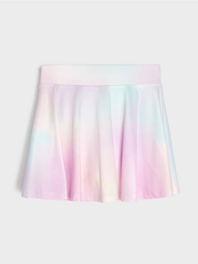 Sinsay - Fustă sport cu pantaloni scurți ombre Active - multicolor