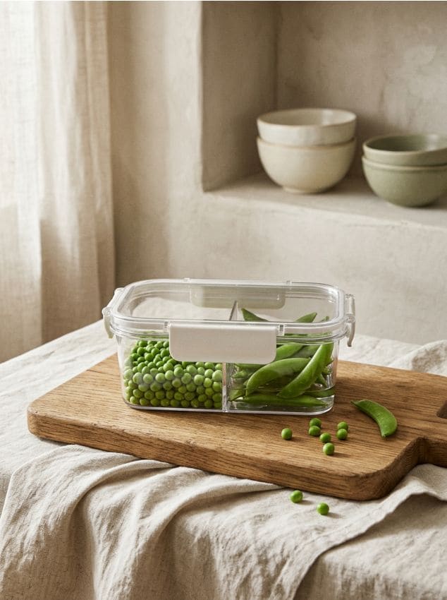 Sinsay - Recipient pentru alimente cu compartimente - clear