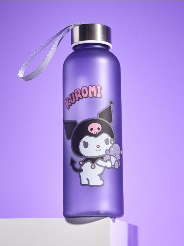 Sinsay - Bidon cu mâner Kuromi - multicolor