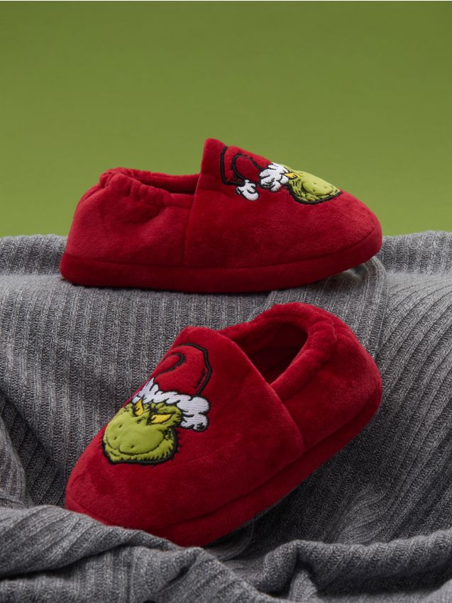 Brandsseller Clogs Pantofole Bambino Imbottite – Sfumate Rosso/Grigio, Cinghia Tallone, 33 EU
