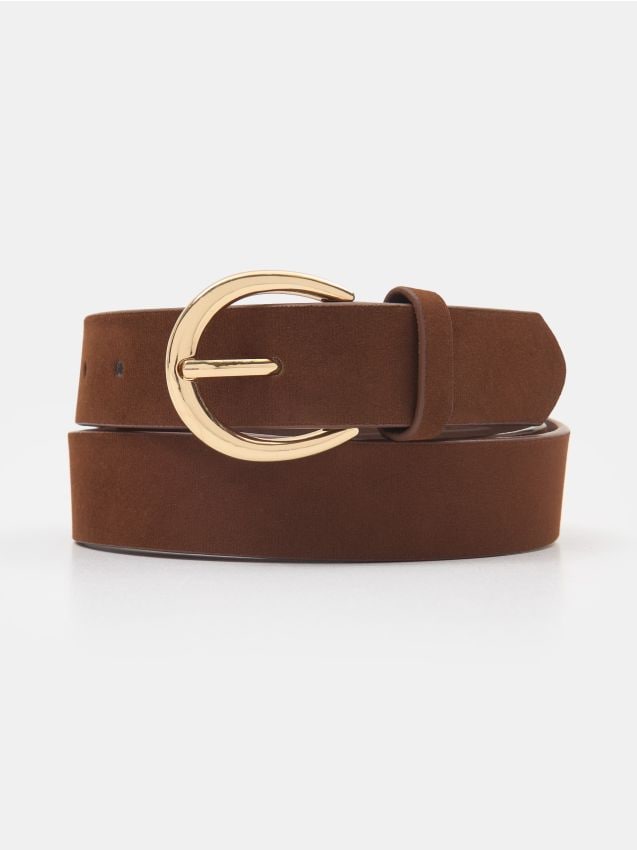 Sinsay - Opasok so zlatou prackou - hnedá