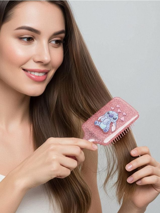 Sinsay - Kefa na vlasy Stitch - pastelová ružová