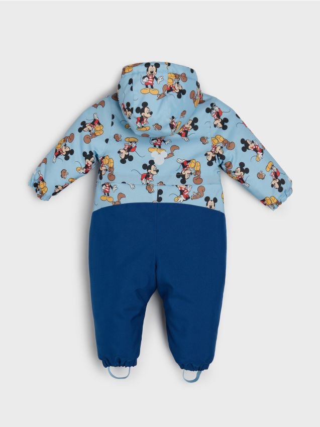 Sinsay - Salopetă Mickey Mouse - albastru-pal