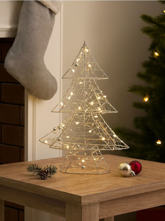 Sinsay - Vianočná LED lampa - strieborná