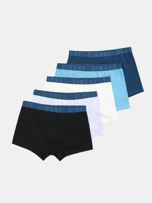Sinsay - Súprava 5 boxeriek - viacfarebná