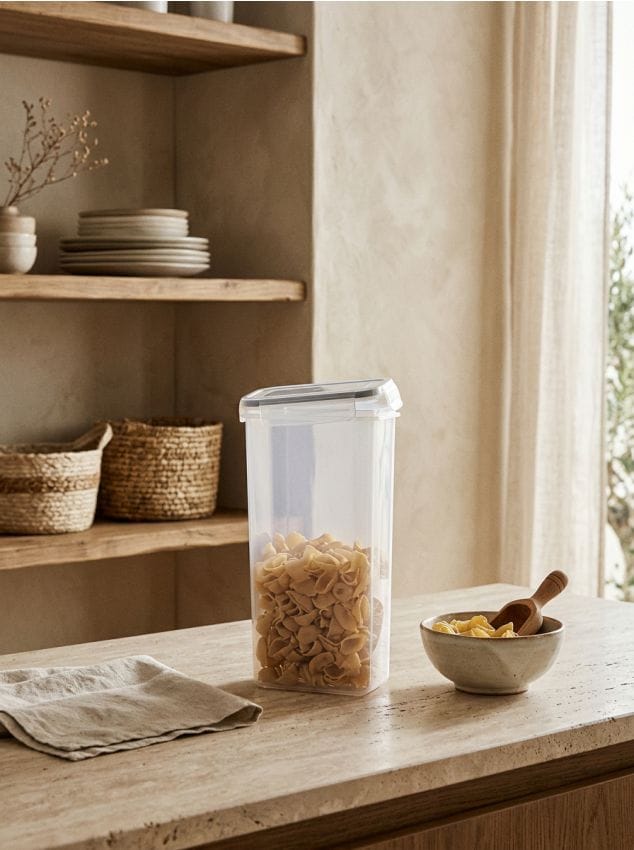 Sinsay - Recipient pentru alimente cu capac - clear