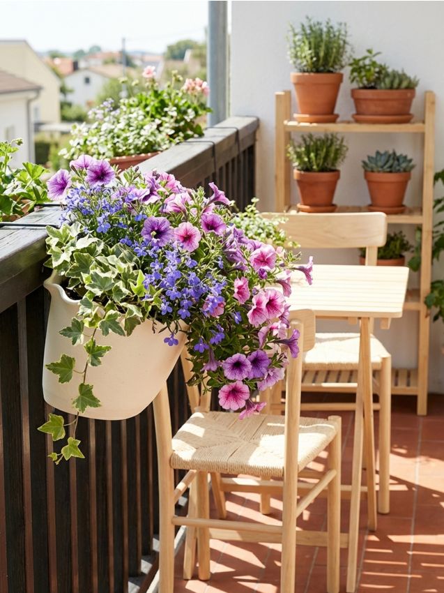 Sinsay - Ghiveci de balcon cu margine ondulată - alb