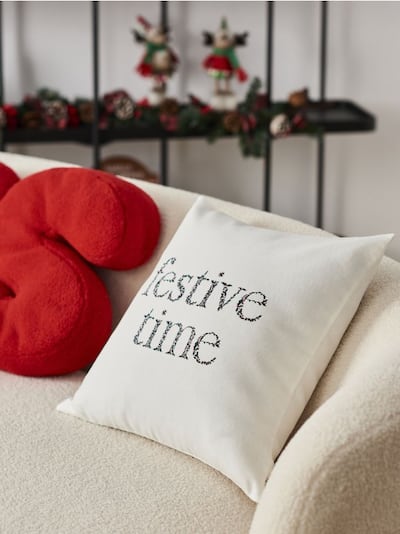 Povlak na polštář s vánočním motivem