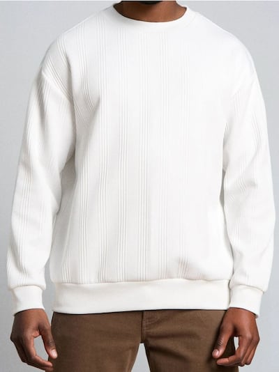 Kereknyakú pulóver