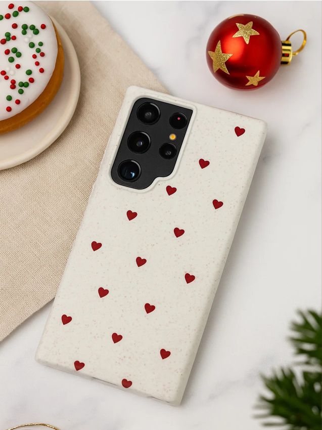 Sinsay - Puzdro na Samsung S24, S24 Ultra so srdiečkami - viacfarebná