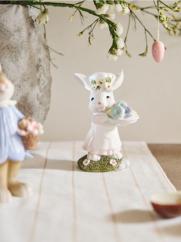 Sinsay - Figurină de Paște cu iepuraș și tavă cu biscuiți - multicolor