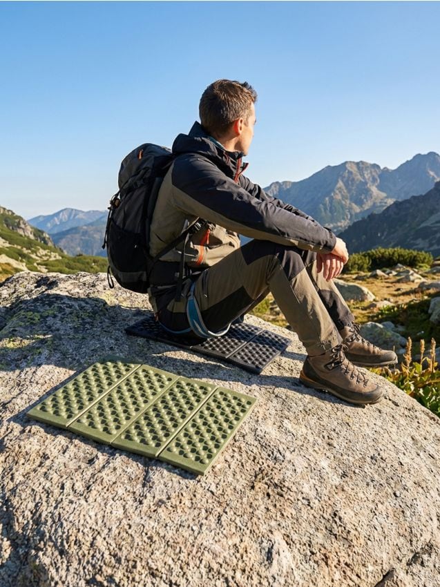 Sinsay - Set saltele de plajă 2 pack - verde-oliv deschis