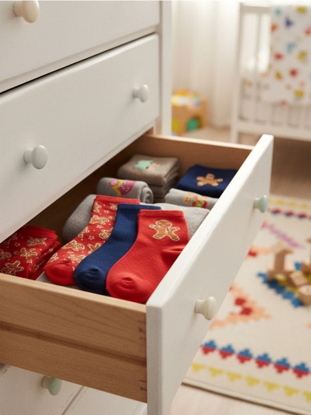 Sinsay - Ponožky 3 kusy - viacfarebná