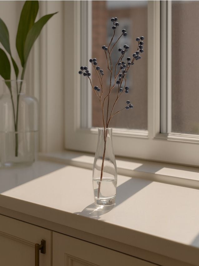 Sinsay - Dekoratívna rastlina v tvare vetvičky - tmavofialová