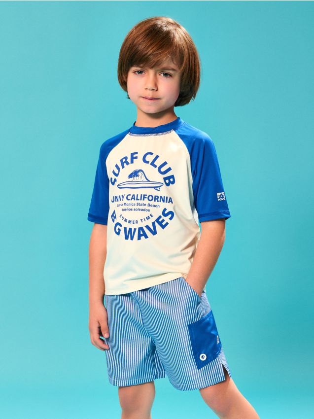 Sinsay - Pantaloni scurți sport Active - albastru