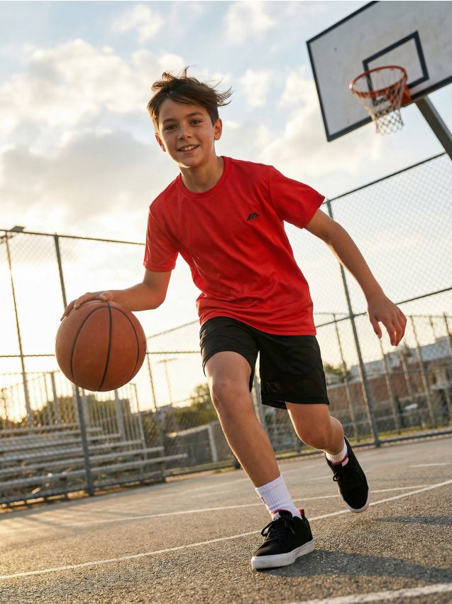 Sinsay - Tricou sportiv Active - roșu