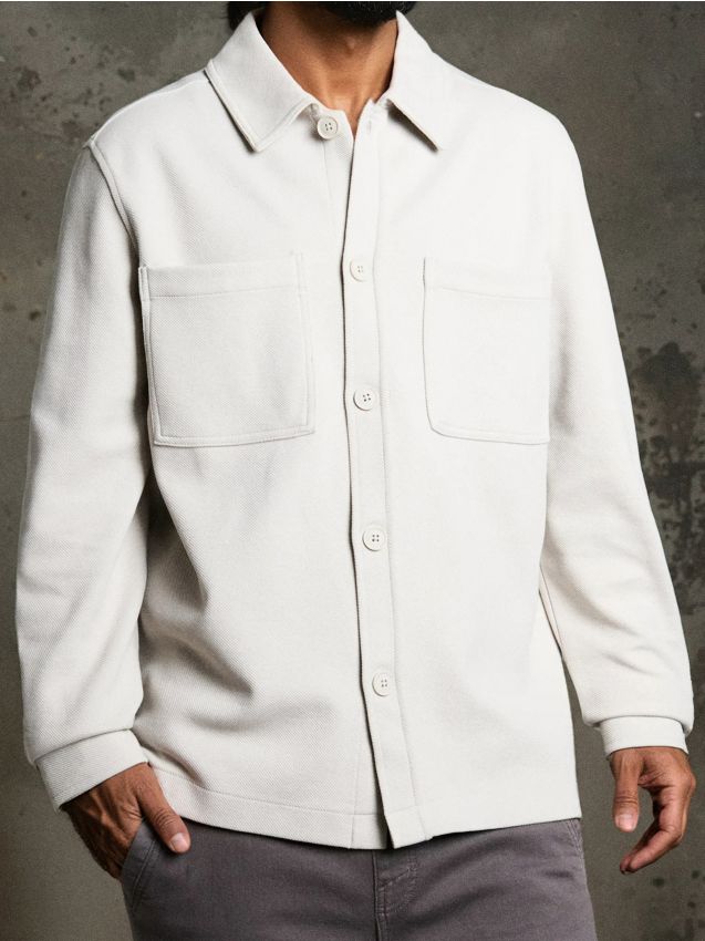 Sinsay - Bunda typu shacket - béžová