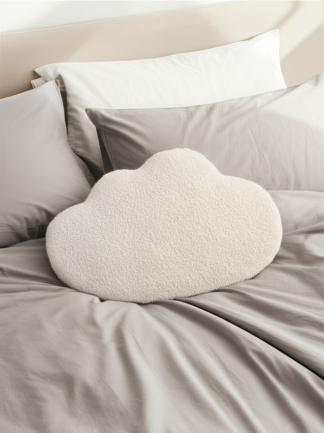 Sinsay - Ozdobný vankúš - krémová