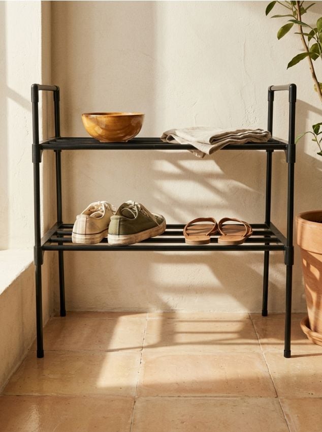 Sinsay - Suport pentru pantofi cu două niveluri - negru