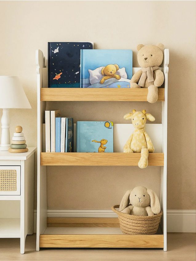 Sinsay - Detský regál na hračky a knihy v tvare dinosaura - biela