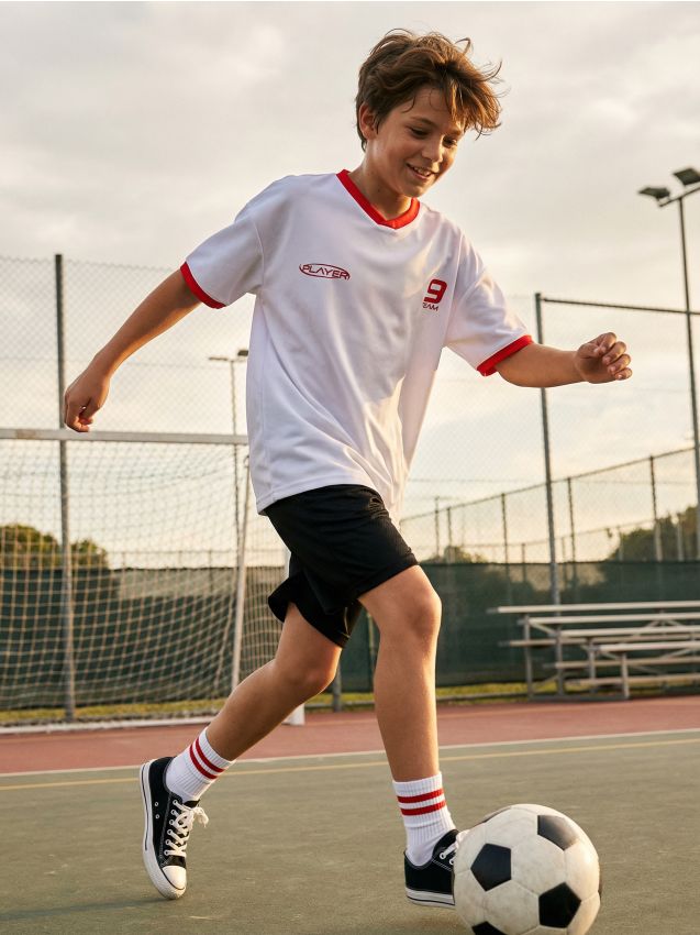 Sinsay - Tricou sportiv Active - alb