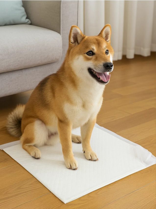 Sinsay - Hygienické podložky pre zvieratá so samolepiacou páskou 30 pack - biela