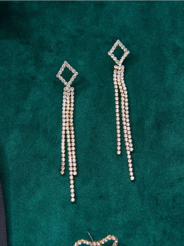 Sinsay - Náušnice - zlatá