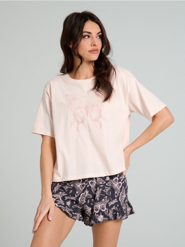 Pijama din două piese - SINSAY