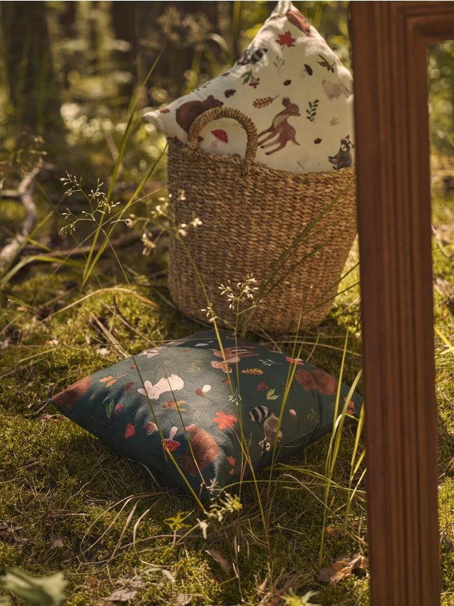 Sinsay - Ozdobný vankúš - tmavozelená