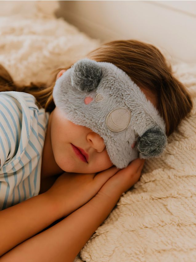 Sinsay - Mască pentru dormit - gri deschis