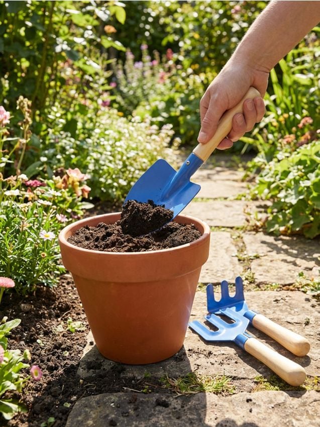 Sinsay - Set de unelte de grădină 3 pack - light blue