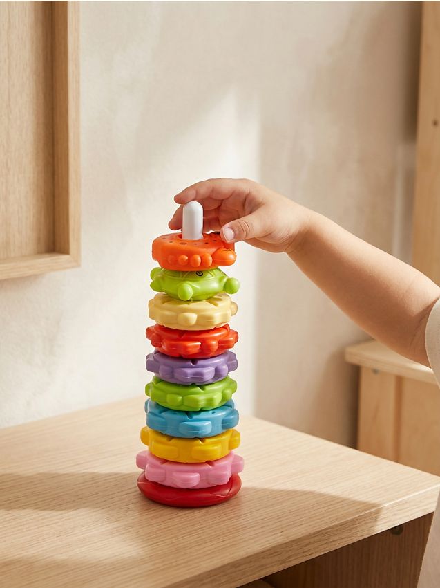 Sinsay - Set educativ pentru sortarea și înșirarea formelor 12 pack - multicolor