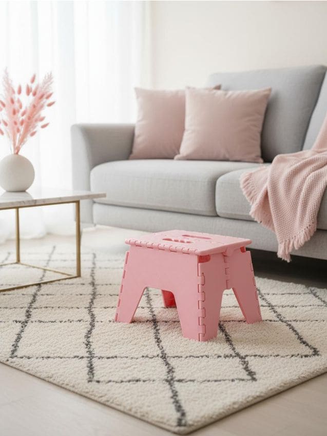 Sinsay - Suport pentru picioare pliabil - roz-pastel