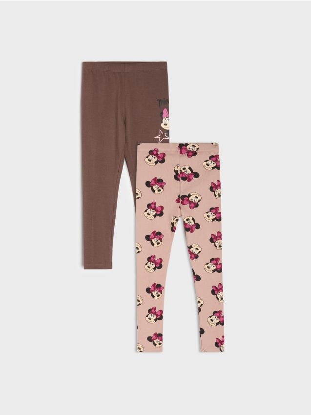 Sinsay - Set 2 colanți din bumbac Minnie Mouse - multicolor