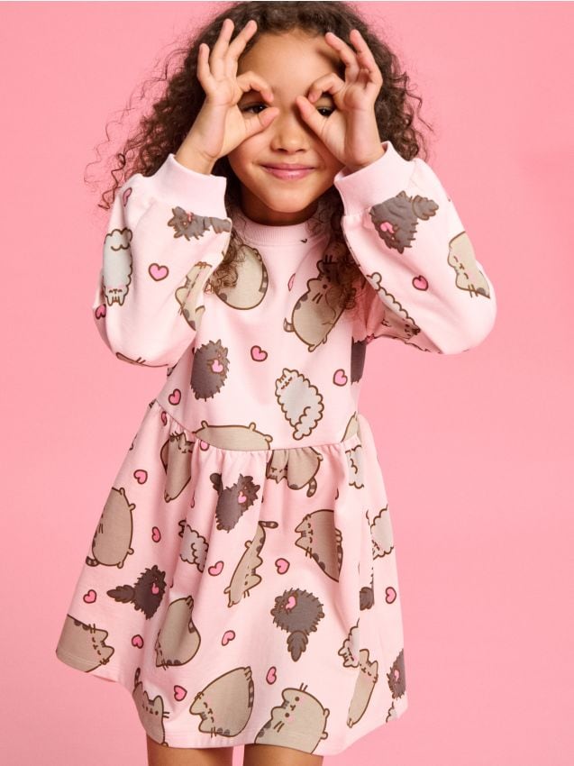 Sinsay - Rochie sport Pusheen the cat - roz-pastel