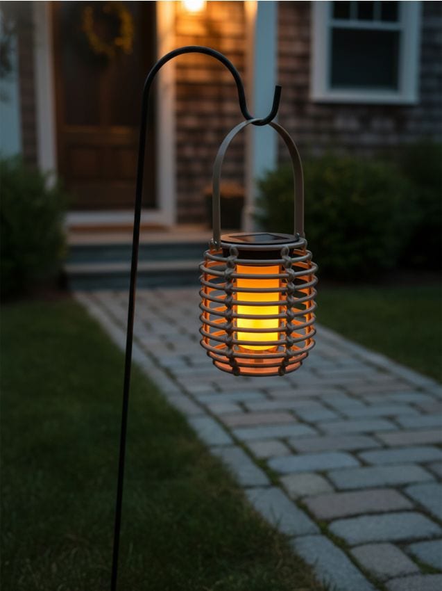 Sinsay - Lampion LED solar suspendat - bej