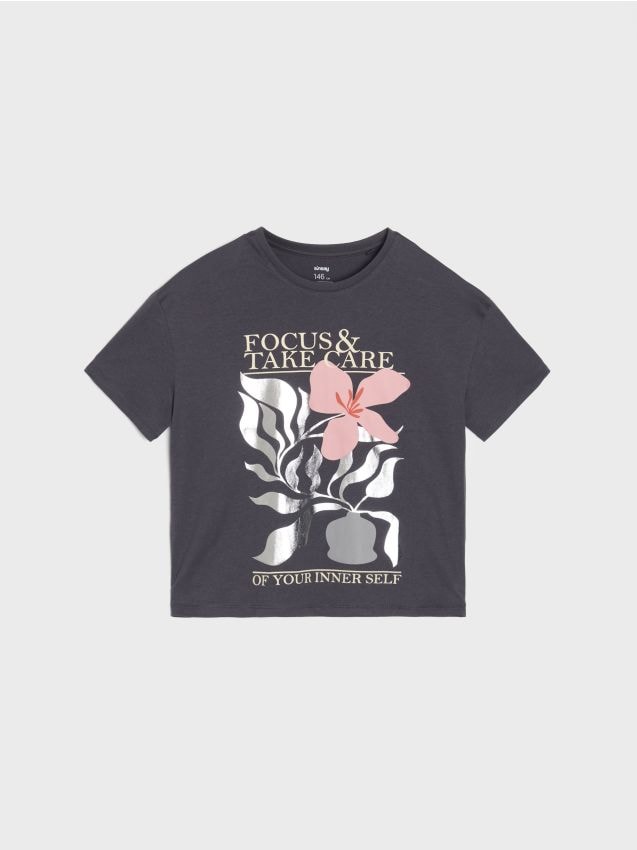 Tricou cu imprimeu - SINSAY