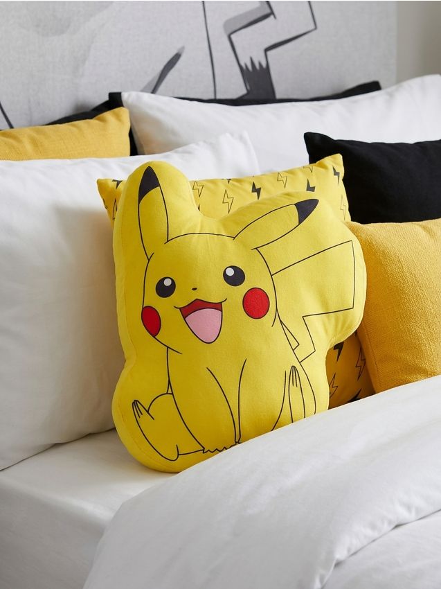 Sinsay - Pernă în formă de Pikachu Pokémon - galben