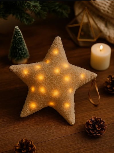 Vánoční LED světýlka ve tvaru hvězdy