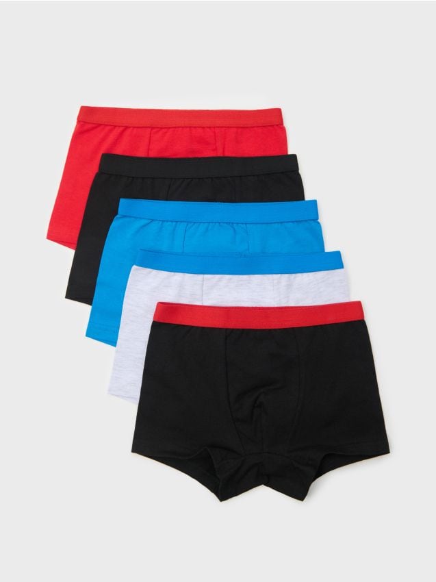 Sinsay - Bavlnené boxerky, balenie 5 kusov - viacfarebná